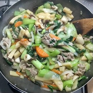 万能☆肉野菜あんかけ